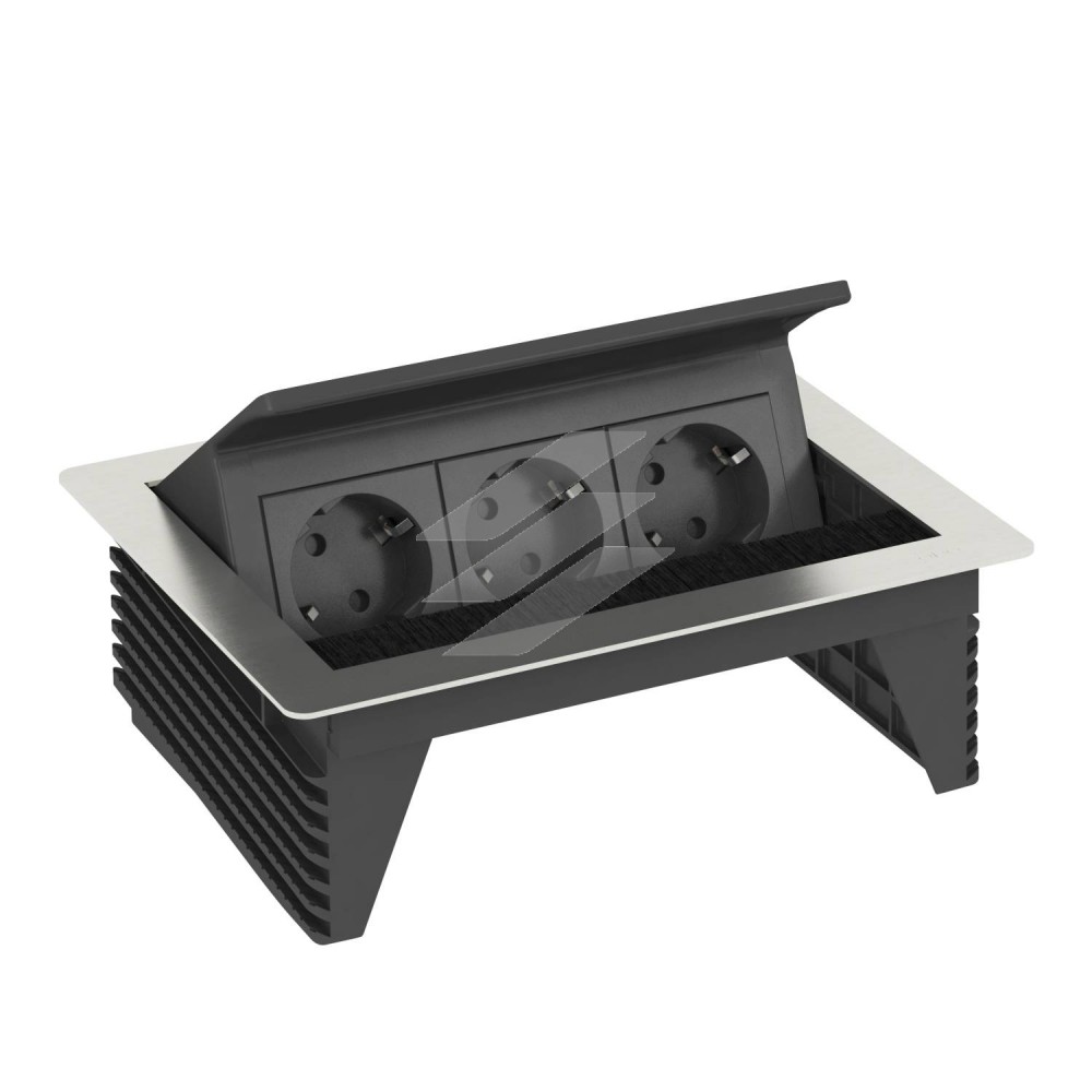 Розеточный блок DBK, 3x 2р+E 250V~, кабель 3.0м, белый, OBO Bettermann